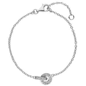 Armband 925 Sterling Silber 20 Zirkonia