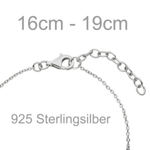 Armband 925 Sterling Silber 19 cm