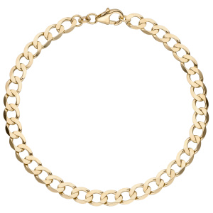 Panzerarmband 333 Gold Gelbgold 19 cm Armband Goldarmband