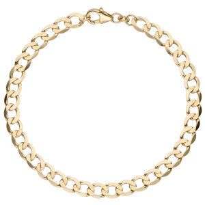 Panzerarmband 333 Gold Gelbgold 21 cm Armband Goldarmband