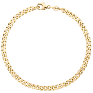 Panzerarmband 333 Gold Gelbgold 21 cm Armband Goldarmband