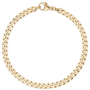 Panzerarmband 333 Gold Gelbgold 21 cm Armband Goldarmband