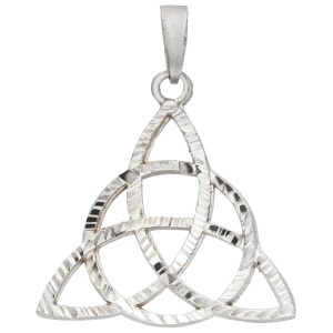 Anhänger Triquetra 925 Sterling Silber Silberanhänger