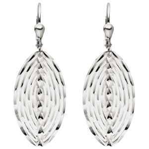 Ohrhänger 925 Sterling Silber diamantiert Ohrringe Boutons Silberohrringe