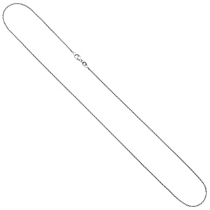 Preview: Venezianerkette 950 Platin 1,2 mm 45 cm Kette Halskette Karabiner