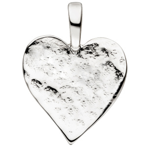 Anhänger Herz 925 Sterling Silber Herzanhänger