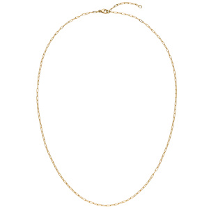 Halskette 750 Gold Gelbgold 45 cm Kette Goldkette Karabiner
