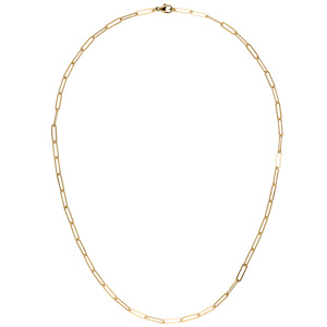 Halskette 750 Gold Gelbgold 45 cm Kette Goldkette Karabiner