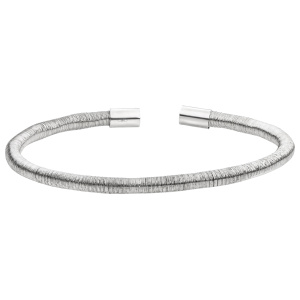 Preview: Armspange / offener Armreif 925 Sterling Silber 17 cm Armband Silberarmband