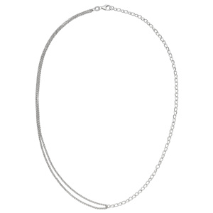 Halskette Kette 925 Sterling Silber 42 cm Silberkette Karabiner