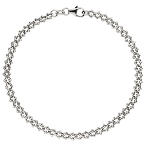 Preview: Armband 925 Sterling Silber 19 cm