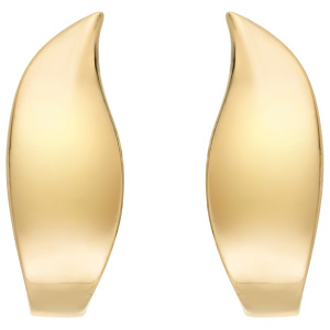 Preview: Creolen 333 Gold Gelbgold Ohrringe Goldcreolen Goldohrringe