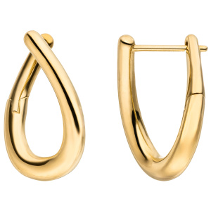 Creolen 333 Gold Gelbgold Ohrringe Goldcreolen Goldohrringe