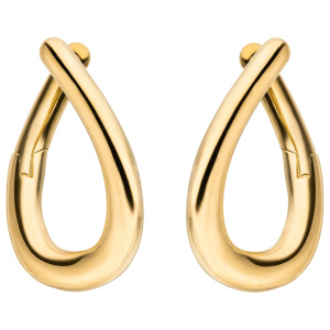 Preview: Creolen 333 Gold Gelbgold Ohrringe Goldcreolen Goldohrringe