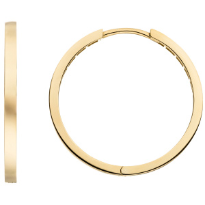 Creolen 333 Gold Gelbgold Ohrringe Goldcreolen Goldohrringe