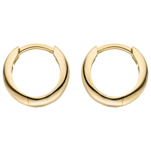 Creolen 333 Gold Gelbgold Ohrringe Goldcreolen Goldohrringe