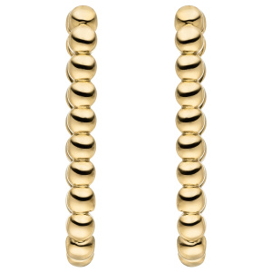 Preview: Creolen 333 Gold Gelbgold Ohrringe Goldcreolen Goldohrringe