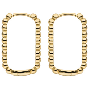 Preview: Creolen 333 Gold Gelbgold Ohrringe Goldcreolen Goldohrringe