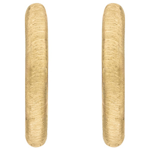 Creolen 333 Gold Gelbgold mattiert Ohrringe Goldcreolen Goldohrringe