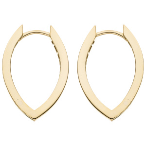 Creolen 333 Gold Gelbgold Ohrringe Goldcreolen Goldohrringe