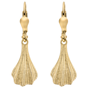 Ohrhänger 333 Gold Gelbgold Ohrringe Boutons Goldohrringe