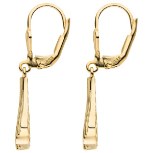 Ohrhänger 333 Gold Gelbgold Ohrringe Boutons Goldohrringe