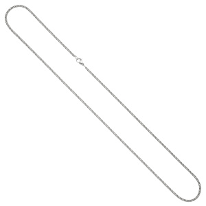 Panzerkette Edelstahl 38 cm Kette Halskette Karabiner