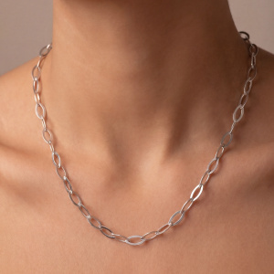 Collier 925 Sterling Silber 45 cm Silberkette