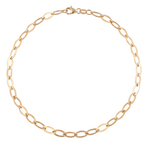 Collier 925 Sterling Silber vergoldet 45 cm