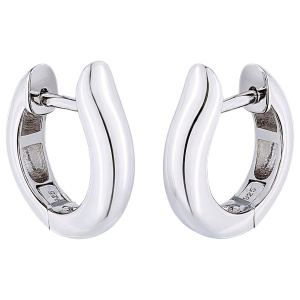 Preview: Creolen 925 Sterling Silber Ohrringe