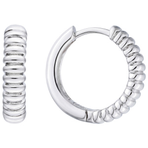 Creolen 925 Sterling Silber Ohrringe