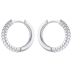 Creolen 925 Sterling Silber Ohrringe