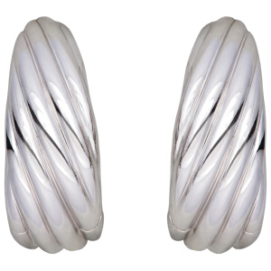 Preview: Creolen 925 Sterling Silber Ohrringe