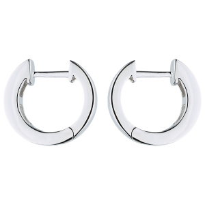 Creolen 925 Sterling Silber 16 Zirkonia Ohrringe