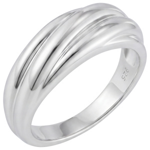 Damen Ring breit 925 Sterling Silber Silberring