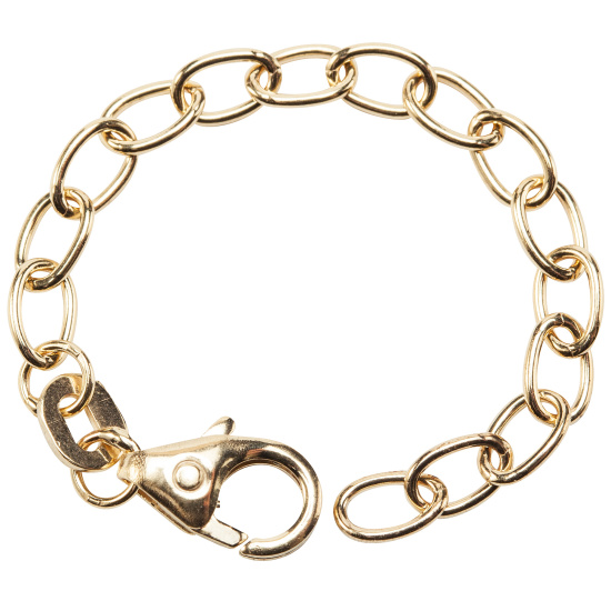 Verlängerungskette 333 Gold Gelbgold 7 cm Karabiner Kettenverlängerung