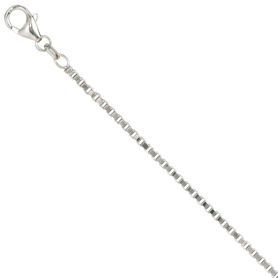 Venezianerkette 925 Silber 1,8 mm 60 cm Halskette Kette Silberkette Karabiner