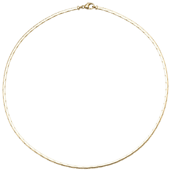 Halskette Kette 585 Gold Gelbgold 42 cm Goldkette Karabiner