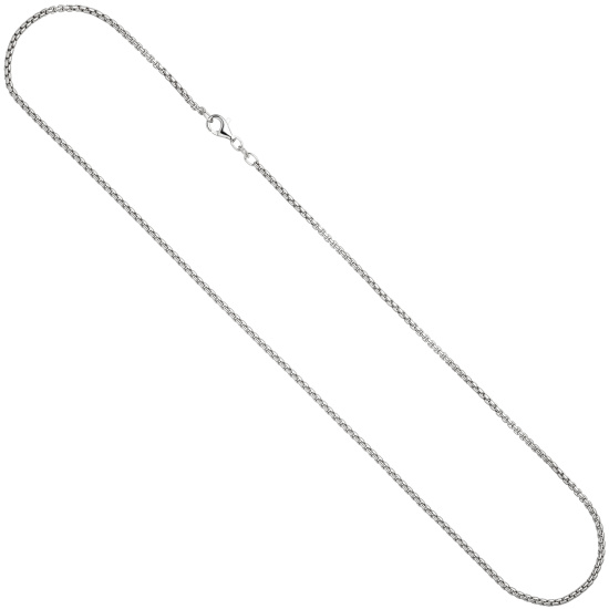 Venezianerkette 925 Sterling Silber 2,5 mm 50 cm Halskette Kette Karabiner