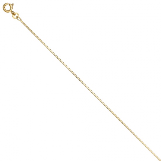 Venezianerkette 333 Gelbgold 1,0 mm 38 cm Gold Kette Halskette Goldkette