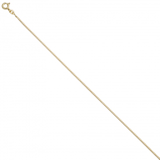 Venezianerkette 925 Sterling Silber gold vergoldet 1,3 mm 45 cm Kette Halskette