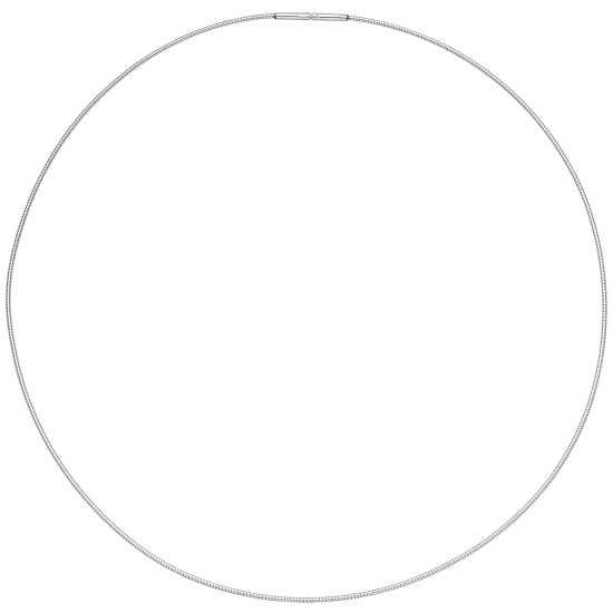 Halsreif Edelstahl 1,0 mm 45 cm Halskette Kette