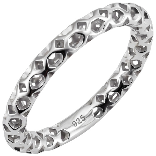 Damen Ring 925 Sterling Silber Silberring