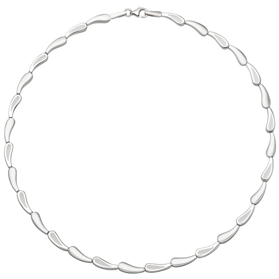 Collier Halskette 925 Sterling Silber 45 cm Kette Silberkette