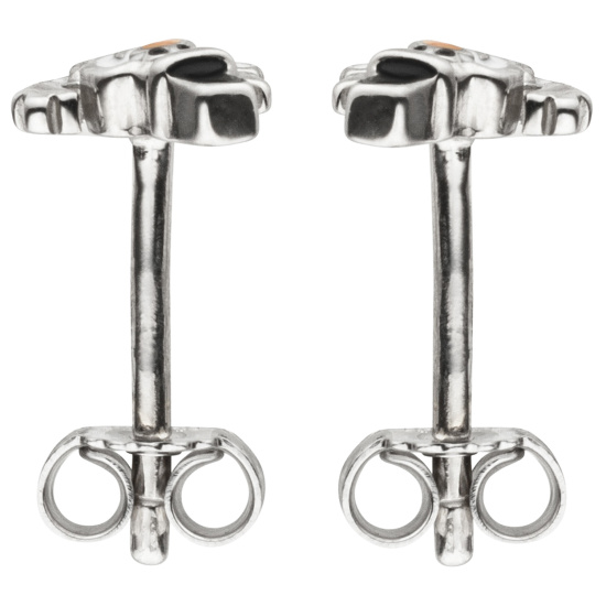 Kinder Ohrstecker Schneemann 925 Sterling Silber Kinder-Ohrringe