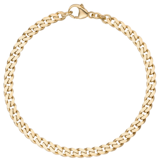 Panzerarmband 333 Gold Gelbgold 21 cm Armband Goldarmband
