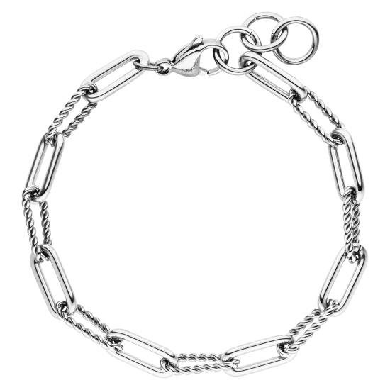 Armband Edelstahl 21,5 cm