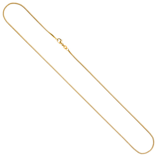 Venezianerkette 750 Gold Gelbgold 0,9 mm 45 cm Kette Halskette Goldkette