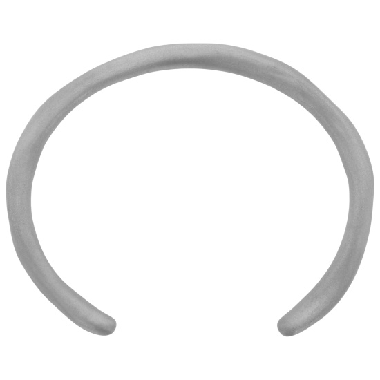 Armspange / offener Armreif 925 Sterling Silber mattiert