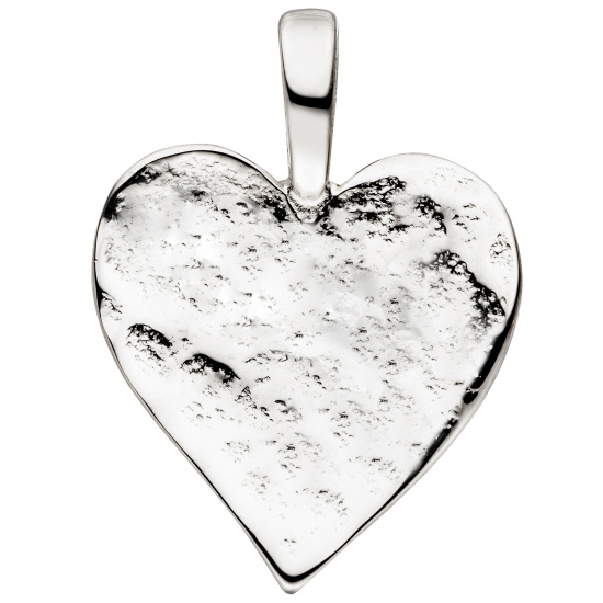 Anhänger Herz 925 Sterling Silber Herzanhänger